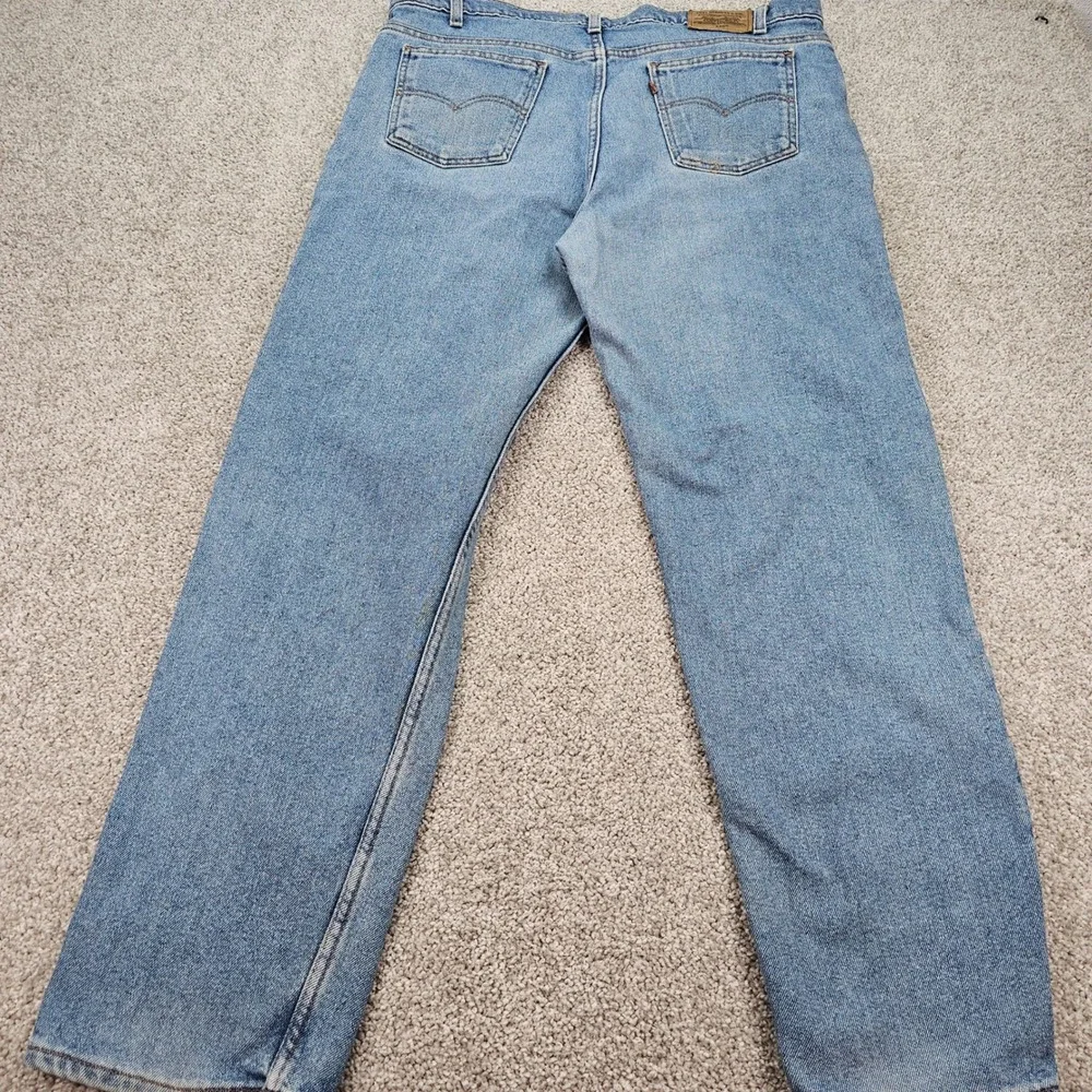 Vintage 1998 Levis Flex Jeans Mens W40 L32 Medium Wash Straight Leg Cotton Blend